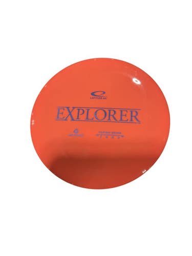 Used Latitude 64 EXPLORER DRIVER Disc Golf Driver Orange 11834-S000046091