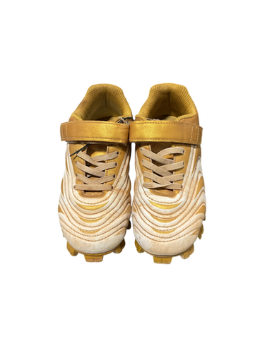 Used GOLD/WHT CLEATS BB/SB Cleats Brown Junior 01.5 11834-S000046072