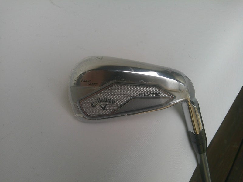 Callaway ELYTE MAX FAST 7-Iron Demo/Fitting Club w/ DENALI 6.0 Stiff Flex Shaft