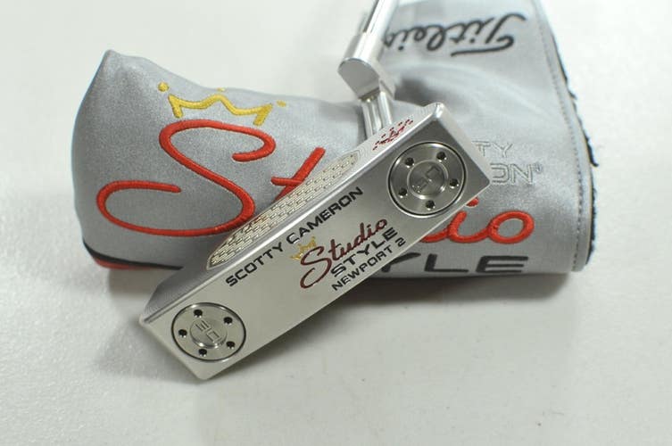 Titleist 2025 Scotty Cameron Studio Style Newport 2 34" Putter RH Steel # 210707