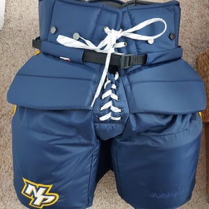 Vaughn 7800 Pro Stock Goalie Pants - Wedgewood (Nashville) - Large (New)