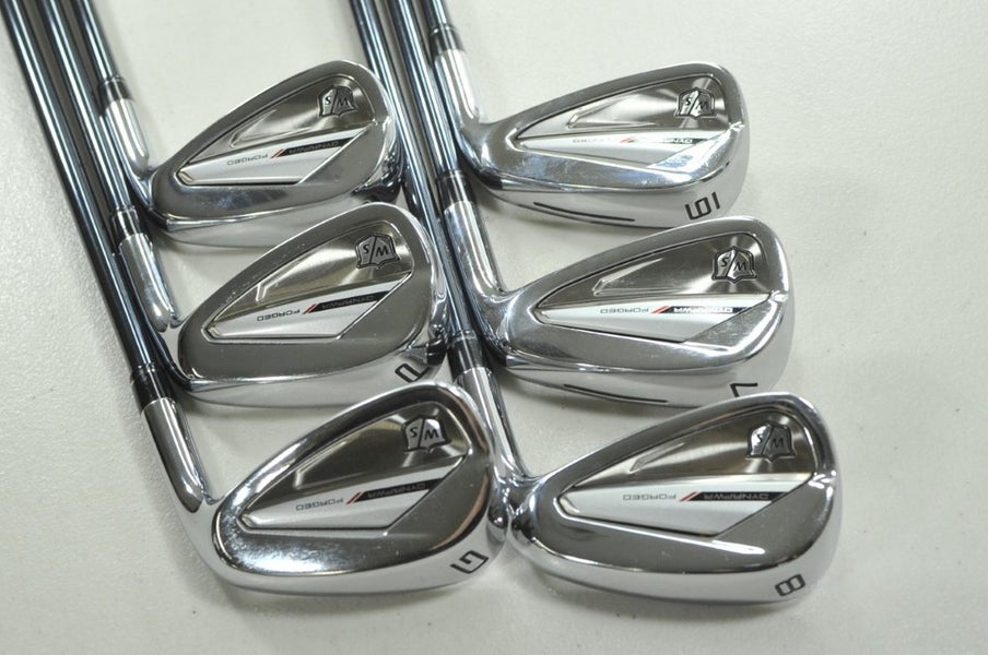 Wilson Dynapower Forged 2023 6-PW,GW Iron Set RH Regular Flex Graphite # 210568