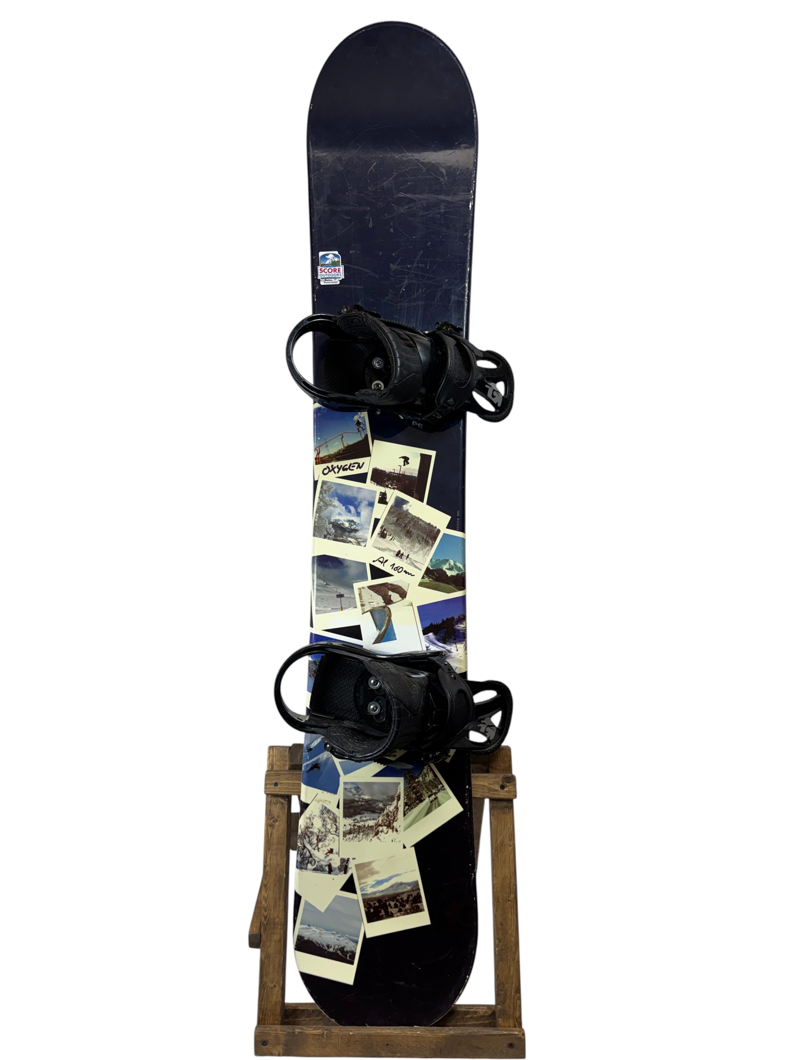Used Burton Clash 155 Cm Snowboard Combo W Md Burton Freestyle