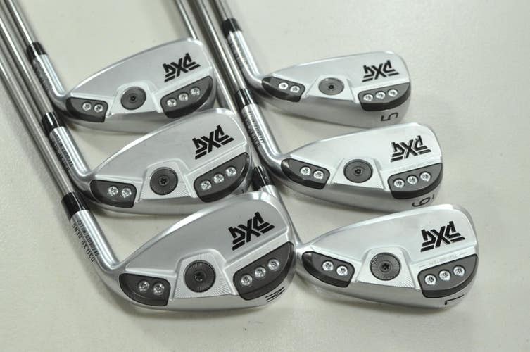 PXG Gen5 0311 XP 5-W Iron Set Stiff Flex Right Aerotech SteelFiber 95 # 208622