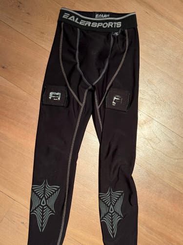Black XS Kids Unisex Unbranded Compression (Used)