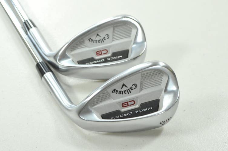 Callaway Mack Daddy CB 54*, 60* Wedge Set Right Steel  # 210683