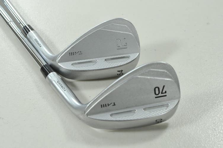 Sub 70 TAIII Milled Forged 54*, 60* Wedge Set Right DG MID S300 Steel # 210542