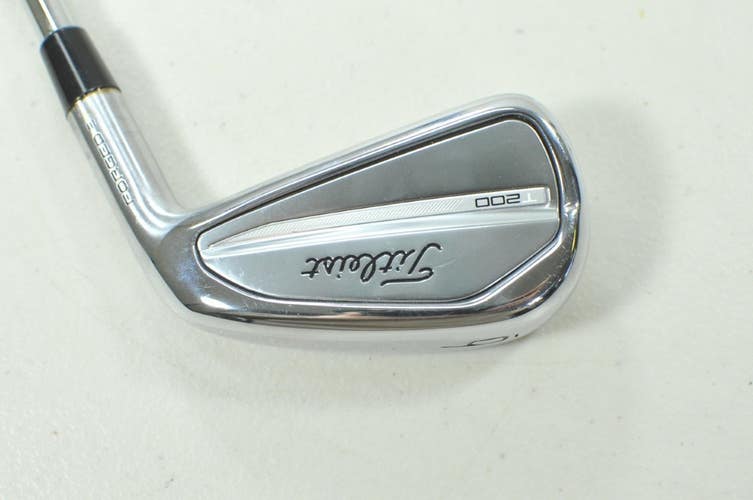 Titleist T200 2023 Single 6 Iron Stiff Flex RH AMT Tour White S300 Steel #210689