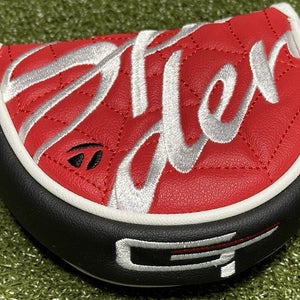 TaylorMade Spider GT Putter Mid Mallet Cover Headcover Black/Red/White NEW!