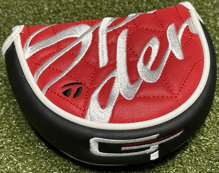 TaylorMade Spider GT Putter Mid Mallet Cover Headcover Black/Red/White NEW!