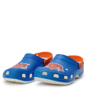 Crocs NBA New York Knicks Classic 208862-100 Clog Men 8 Blue Casual Shoe GBO2610