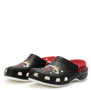 Crocs NBA Miami Heat Classic 208861-001 Clogs Men's 9 Black Casual Shoes GBO2600