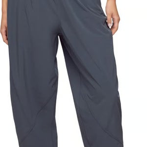 Prana Railay Pants Women's Large Thundercloud Stretch Elasticized Waist GBO2331