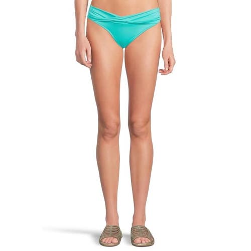 Seafolly Collective Hipster Bottom Women's 8 Blue Twist Band Swimwear GBO2443