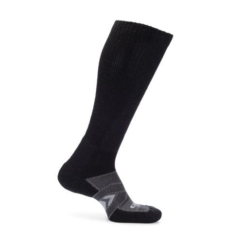 Thorlos 12 Hour Shift Men's Small Black Gray Cushion Over The Calf Socks GBO2360
