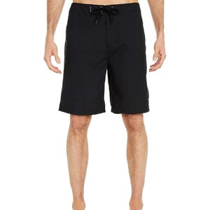 Hurley One & Only 2.0 Boardshorts Mens 36 Black Drawsting Waist Swimwear GBO2428