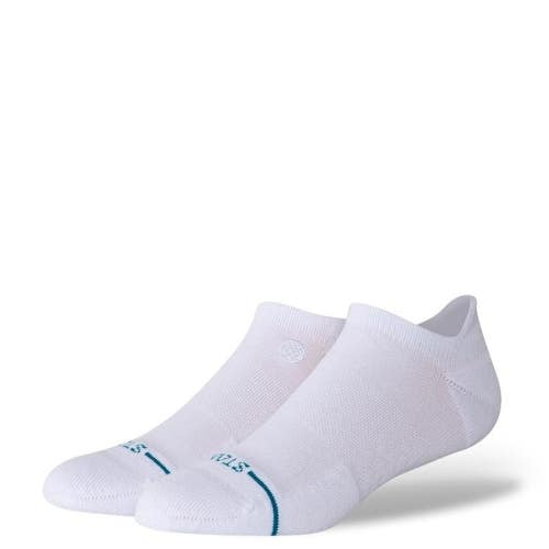 Stance Icon Low Tab A256D24ICO Socks Unisex Small White Stretch Outdoor GBO2342