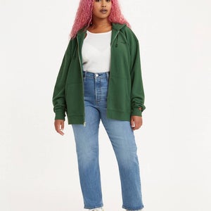 Levi's Wedgie Jeans Women's 24 Blue Denim Medium Wash Straight Leg Ankle GBO2277