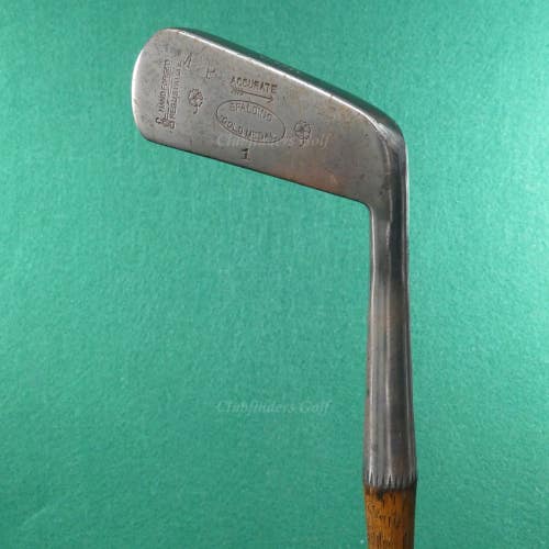 VINTAGE AG Spalding Golf Medal Accurate Hand Forged 33" Putter Golf Club