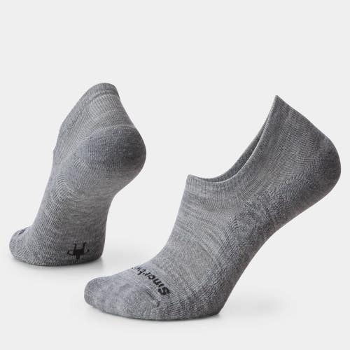 Smartwool Everyday Socks Unisex Large Gray Merino Wool Cushion No Show JZZ1035