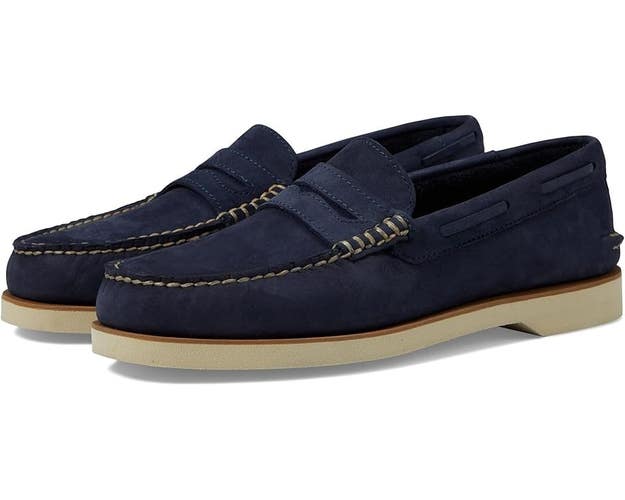 Sperry Authentic Original STS25175 Men 11 Navy Double Sole Penny Loafer VER1349