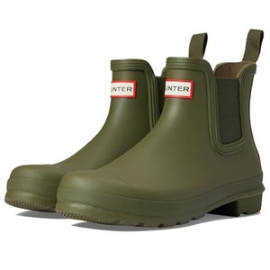 Hunter Original W-S2078RMA-HGN67 Women's 8 Green Waterproof Rain Boots VER1261