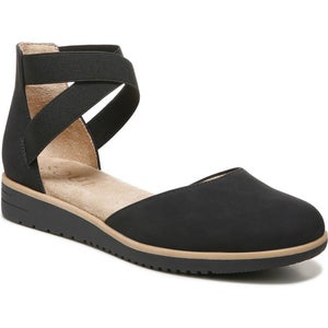 Soul Naturalizer Intro I2260S1001 Flat Women's US 7 Black Nubuck Slip On VER1122