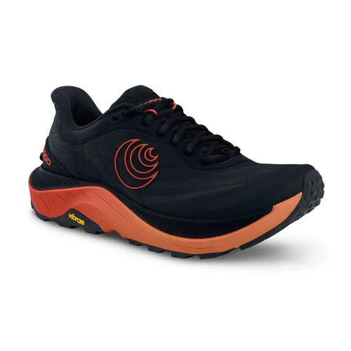Topo Athletic Ultraventure 4 Men's 9.5W Black Red Trail Running Shoes VER1350
