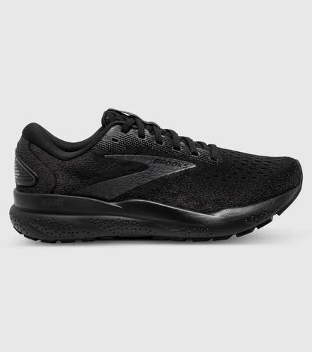 Brooks Ghost 16 1204072E020 Sneaker Women's 10 2E Black Running Shoes VER1354