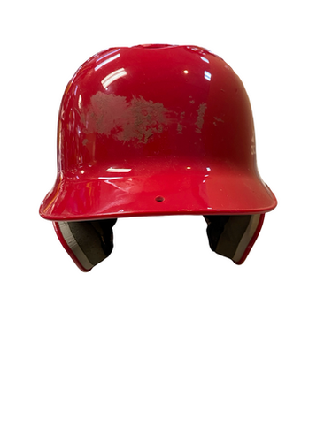 Used Adidas ADIDAS THREE STRIPE Batting Helmet No Mask Red MD 11706-S000371268