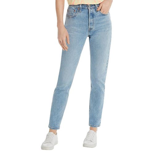Levi's 501 Jeans Women's 25x28 Tango Light Denim High-Rise Skinny Zip Fly JZZ867