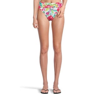 Tommy Bahama Island Cays Fiesta Bikini Bottom Women's M Multi Swimwear JZZ1001