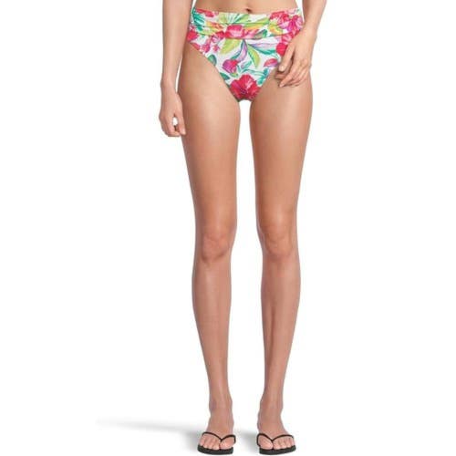 Tommy Bahama Island Cays Fiesta Bikini Bottom Women's M Multi Swimwear JZZ1001