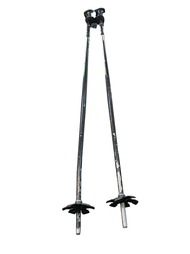 Used USA REFLEX Mens DH Ski Pole Black 115 cm / 46 in 11706-S000371241