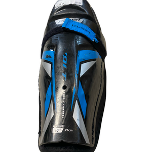 Used Bauer VOLT Senior Shin Guards Black 10" 11706-S000371229