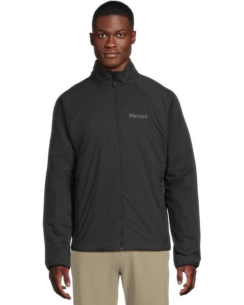 Marmot Novus LT Jacket Men's Medium Black Full Zip Raglan Sleeve Active JZZ1046