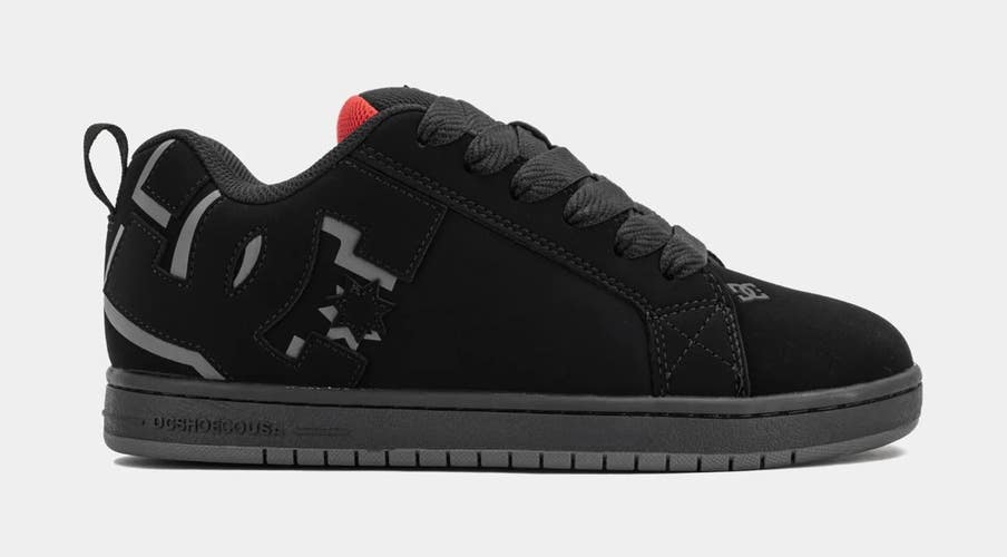 DC Court Graffik 300529-BLR Sneakers Men's 12 Black Red Lifestyle Shoes ZAP2022