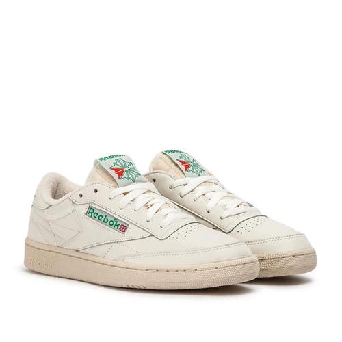Reebok Club c 85 Vintage Sneakers Men's US 9.5 White Lifestyle Shoes ZAP2241