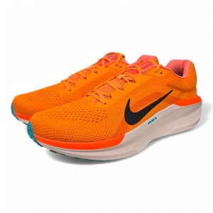 Nike Winflo 11 FJ9509-800 Sneakers Men's 10.5 Orange Road Running Shoes ZAP2089