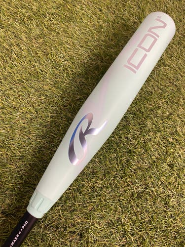 2026 Rawlings Icon Composite Bat USABat Certified (-10) Composite 20 oz 30" (Used)