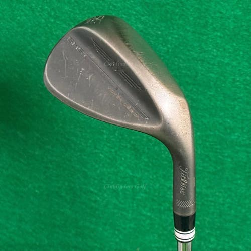 Titleist Vokey SM9 Jet Black 56-8M 56 Sand Wedge Stepped Steel Wedge Flex