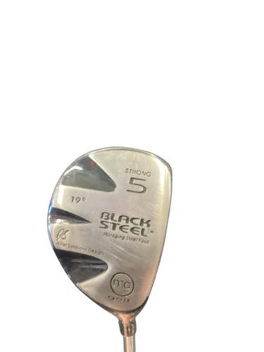 Used MG Golf BLACK STEEL TM Mens Fairway Wood RH 5 Wood 11846-S000099917
