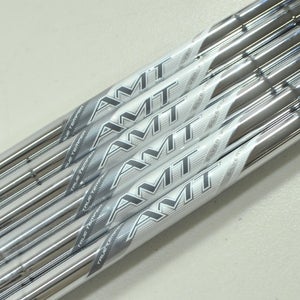 True Temper AMT Silver X-Stiff Iron Shaft Set .355 6pc 36.75"-34.25"  # 210693