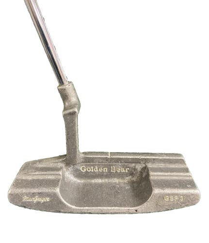MacGregor Golden Bear GBP3 Oversize Putter Steel 35.5" RH Good Original Grip