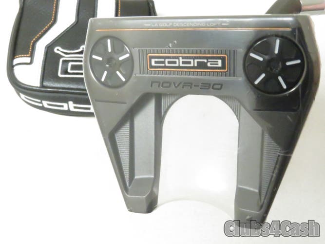 Cobra Nova-3D Vintage Putter Slant Neck 34" +Cover ... NEW