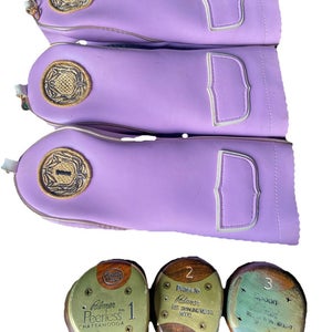 Arnold Palmer Persimmon Wood Set Densitized 1w Brassie 2w Spoon 3w RH Steel HC's