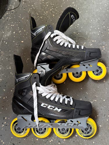 CCM Super Tacks 9350 Inline Skates Regular Width Size 11 (Used)