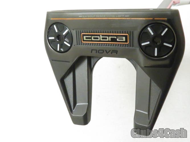 Cobra Nova Vintage Putter Single Bend 34" NO Cover ... NEW