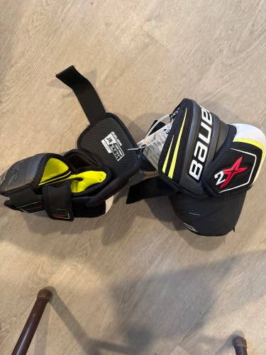 Junior Large Bauer Vapor 2X Elbow Pads (New)