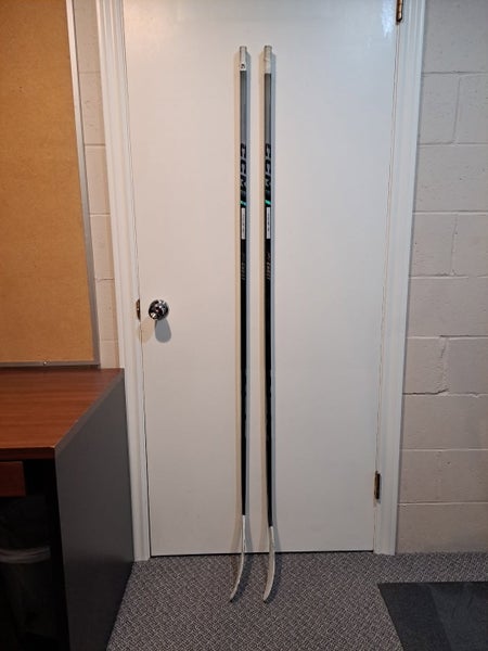 Two Senior CCM FT Ghost Left Hand Hockey Stick P28 75 Flex (Used)